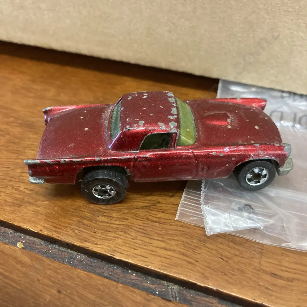 Hot Wheels '57 T-Bird, NZ Coins, Box lot Camera Parts, Slide Viewer, Assorted Films Etc Image 1++